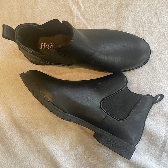 H2K Shoes - H2K Black Boots